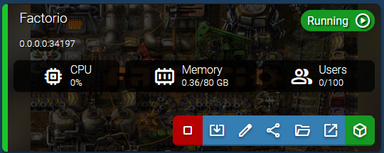 Factorio Server